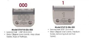 oster hair clipper blades